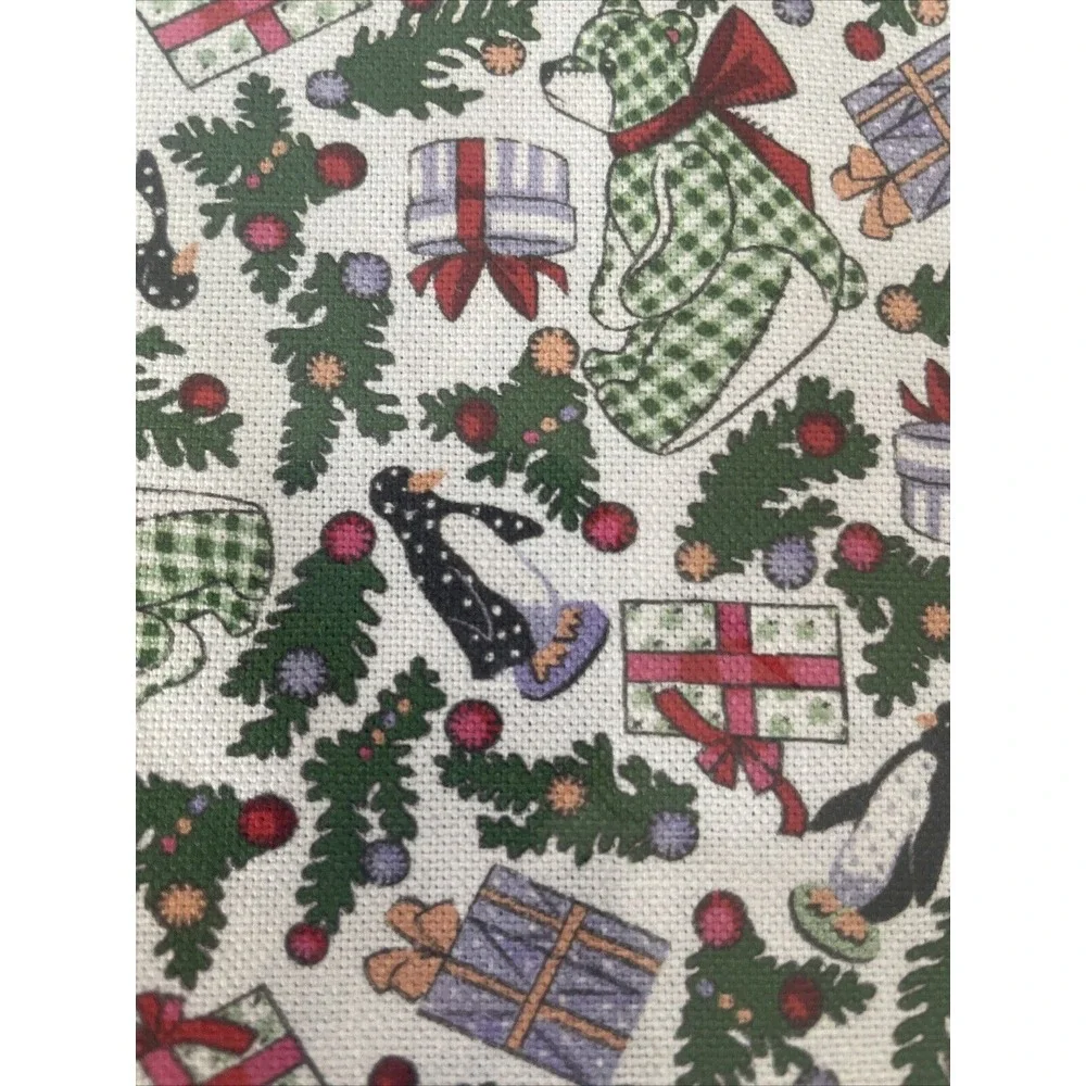 Cath Kidston‎ Christmas Ditsy Fabric Whimsical Christmas Napkins 4-Pack NEW